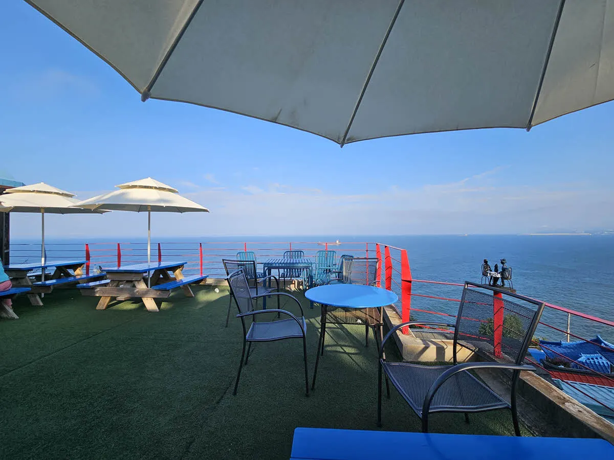 등대 Cafe에서 바라 본 뷰