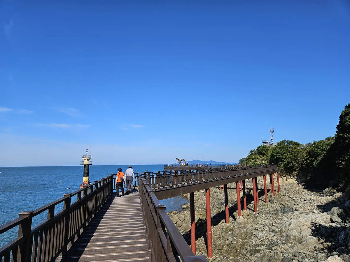 구봉도 낙조전망대 데크길