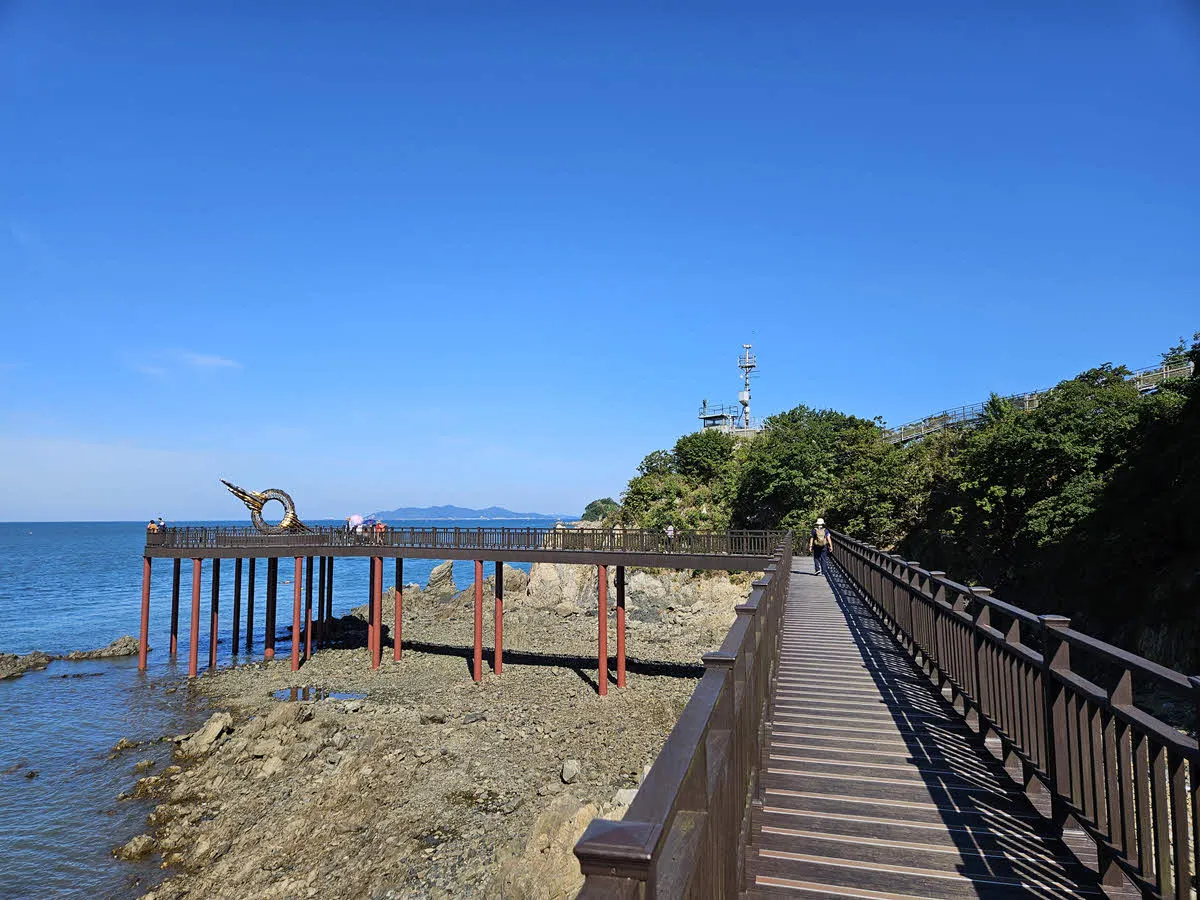 구봉도 대부해솔길 낙조전망대