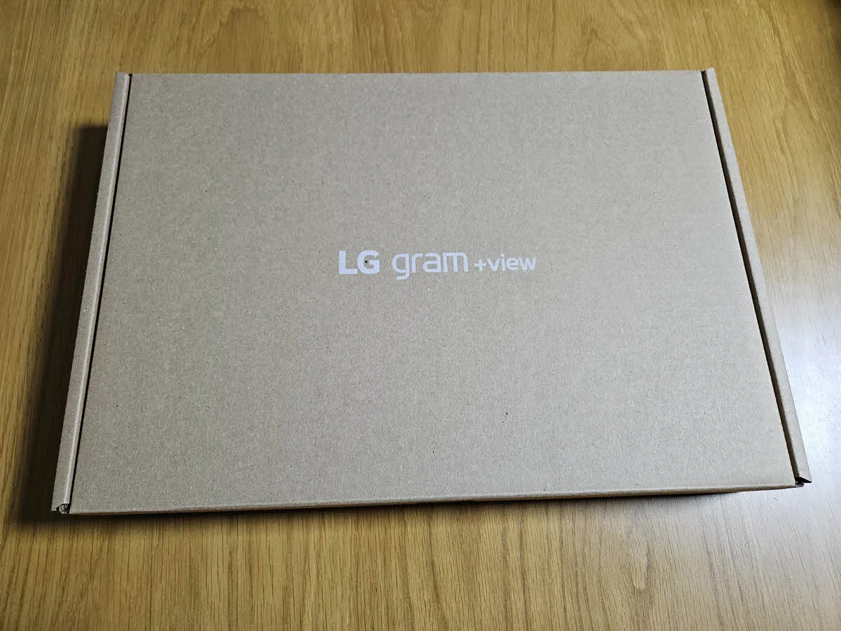 Lg 그램 Plus View2 박스샷