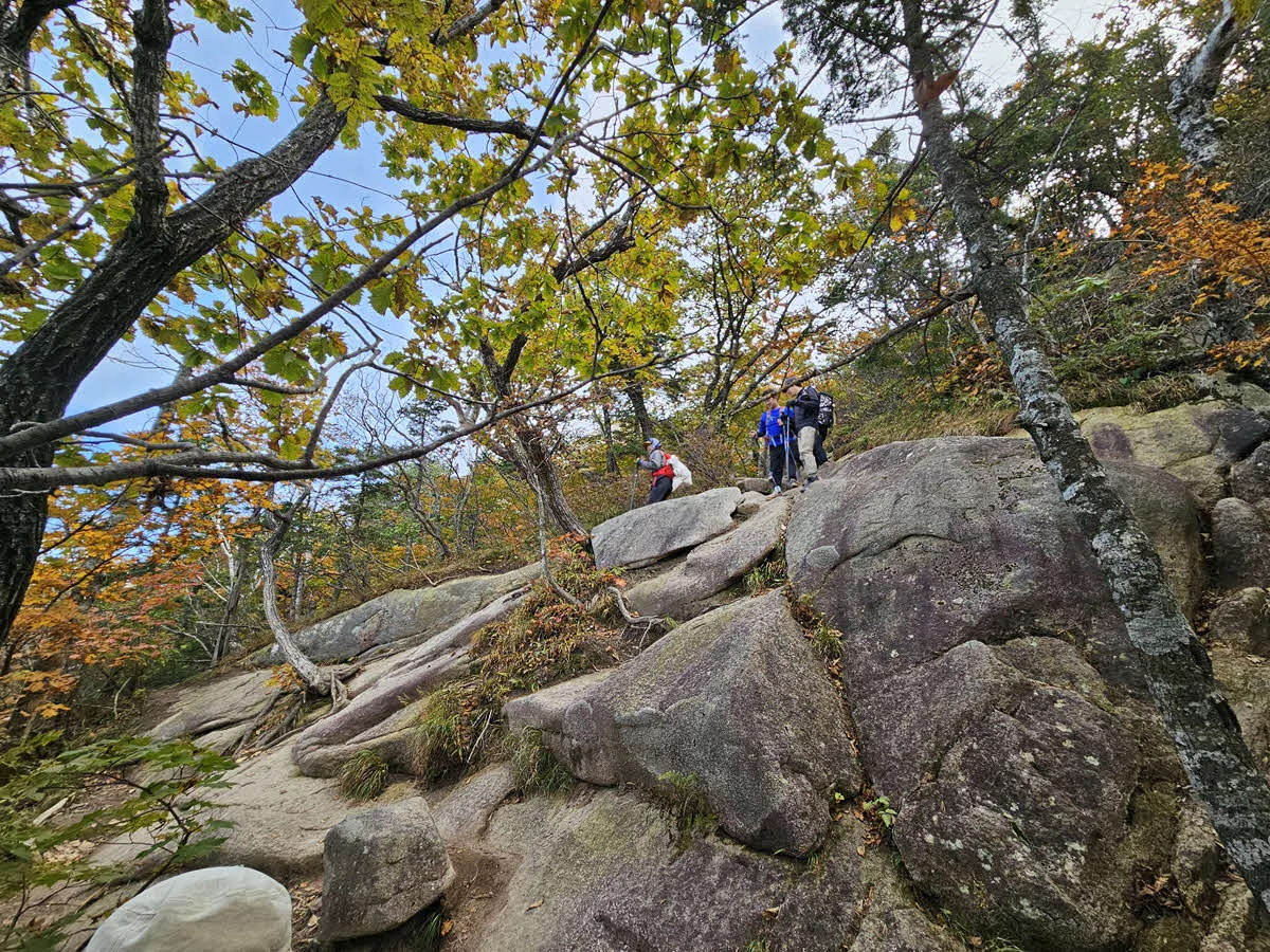설악산 서북능선 암릉길