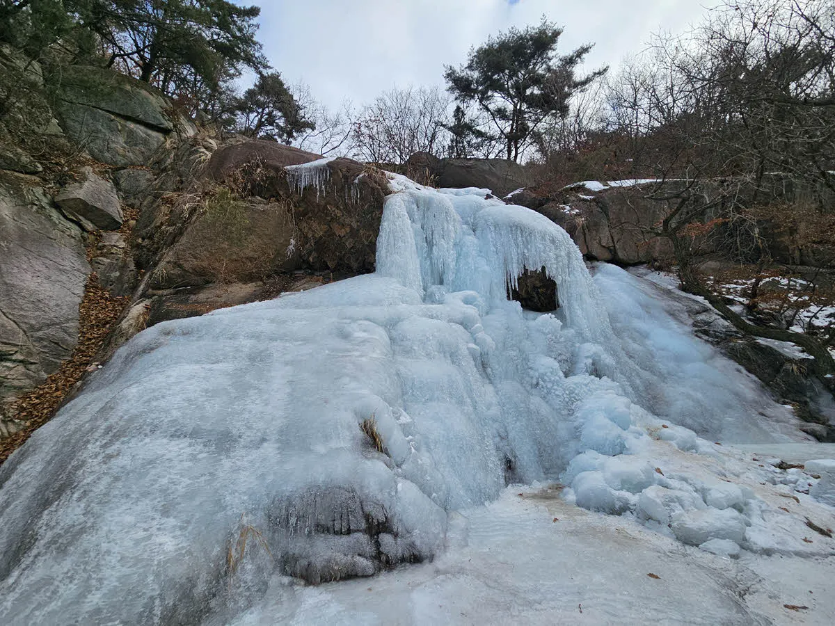 사패산 원각폭포