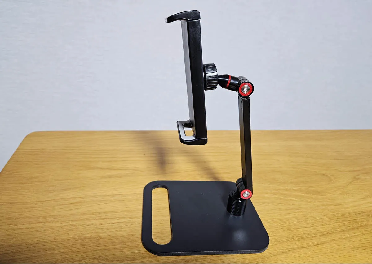 그램 뷰 2 거치대 조립 완료