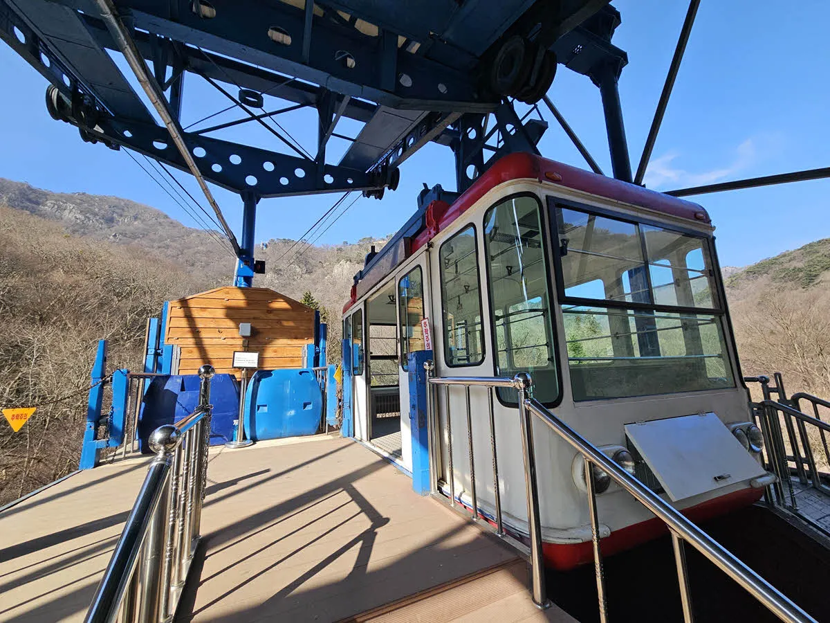 아주 오래된 내장산 케이블카