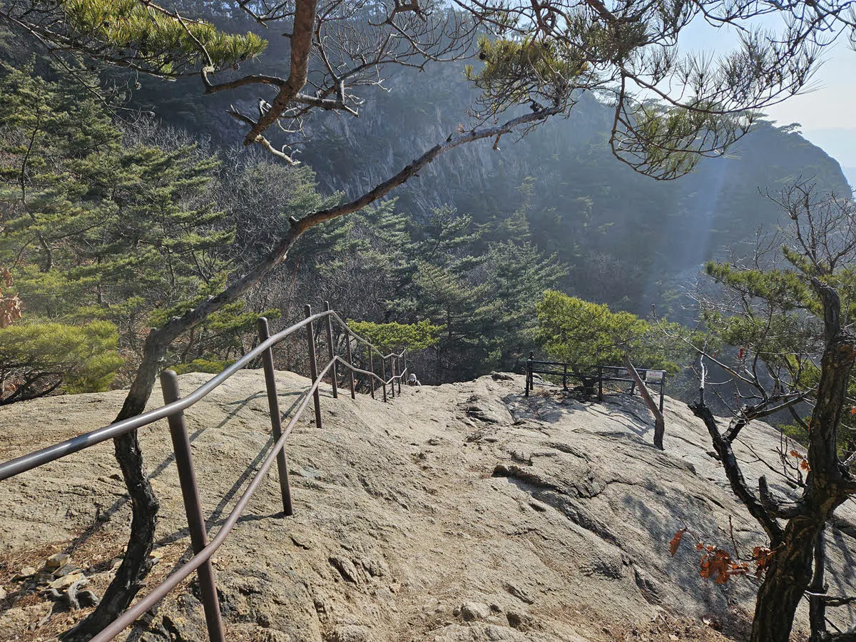 탕춘대성 성곽길 가는길