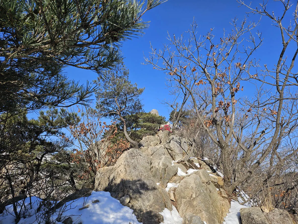 북한산 칼바위 능선