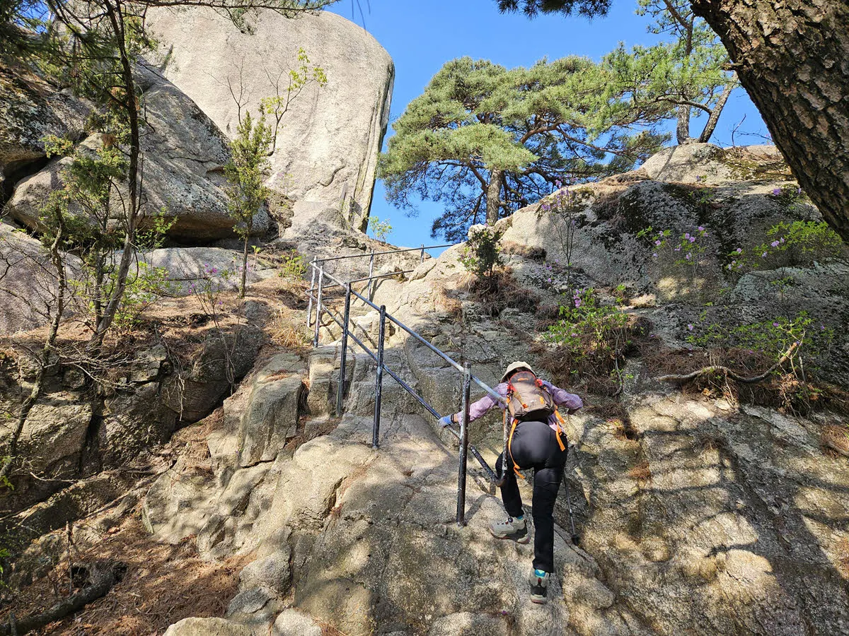 도봉산 다락능선 오르기