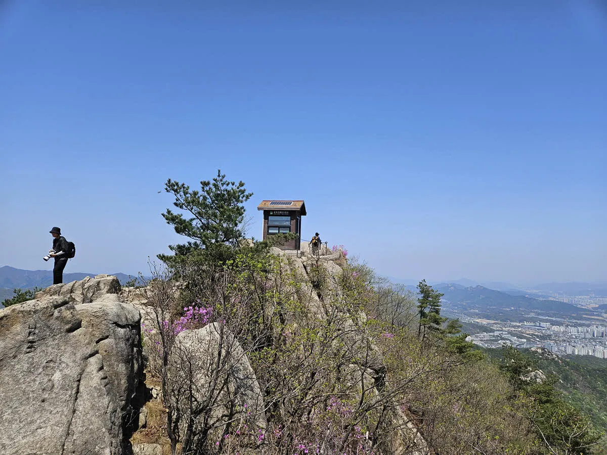 포대능선 포대산불감시초소