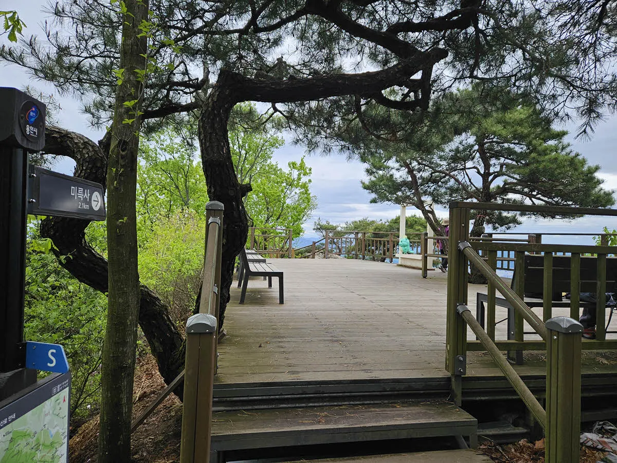 광교산 수리봉  정상 전망대