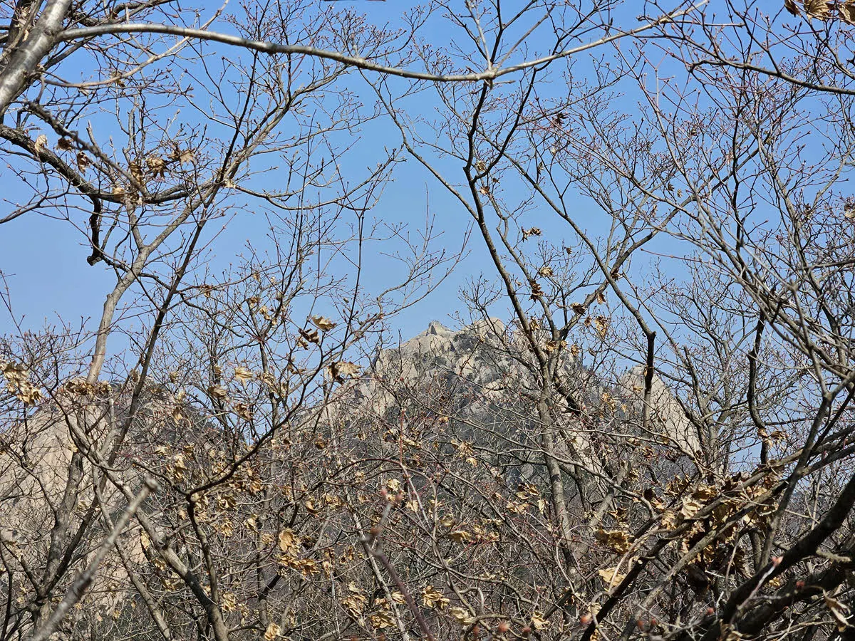 북한산 세개의 봉우리