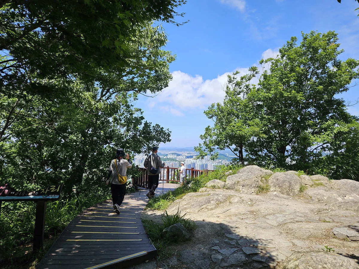 유달산 오르기 - 전망대