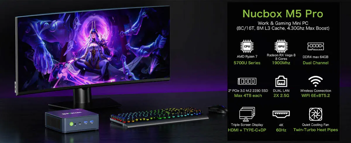  미니PC GMKtec M5 Pro