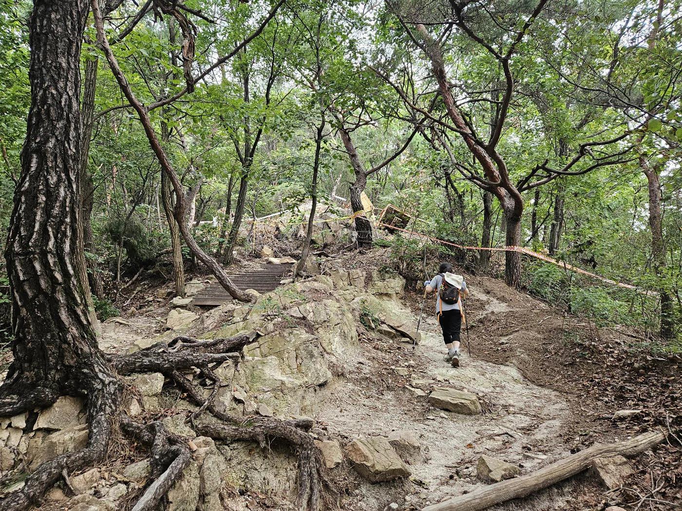 북한산 형제봉 가는 길