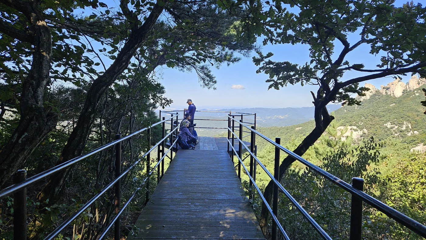 도봉산 우이암 전망대