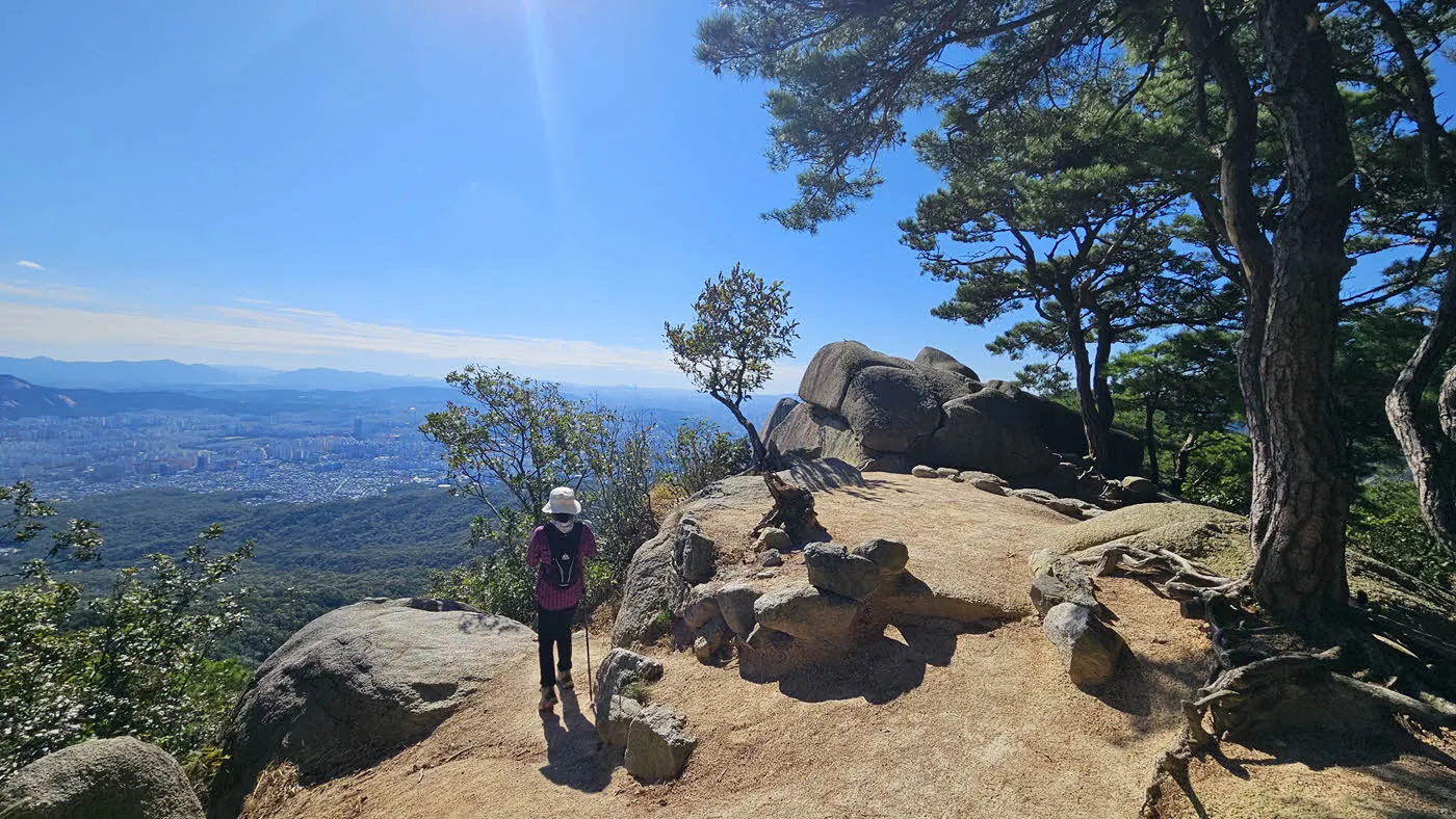 도봉산 우이암 정상
