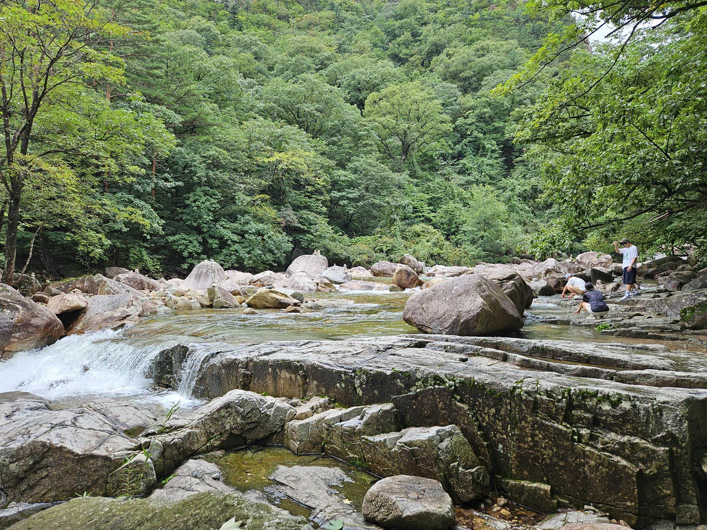 설악산 비선대 가는길의 와선대