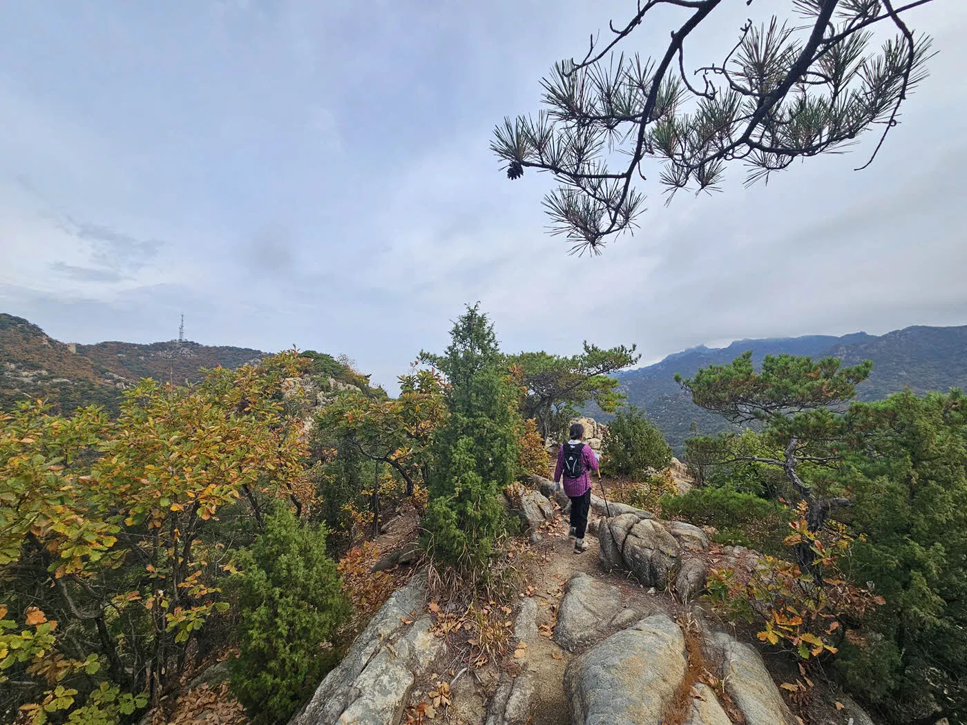 짜릿한 암릉 구간 트레킹