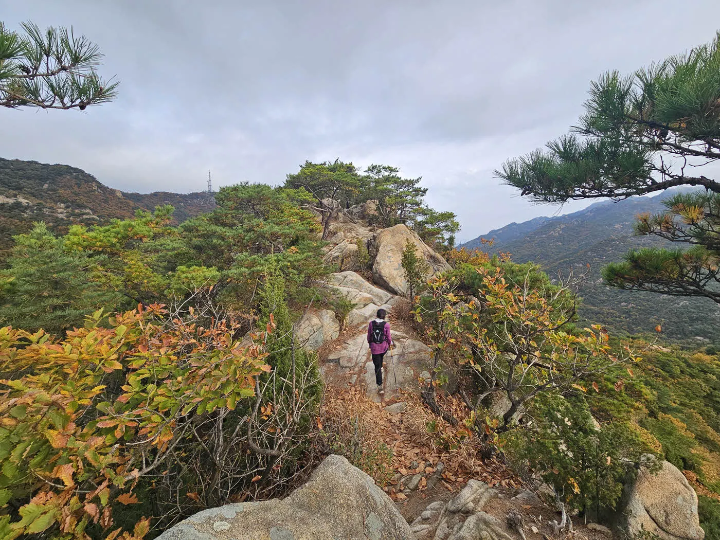 삼성산 천인암 능선 트레킹