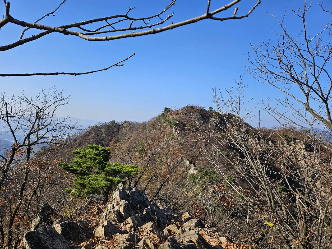 소요산 나한대에서 바라본 의상대