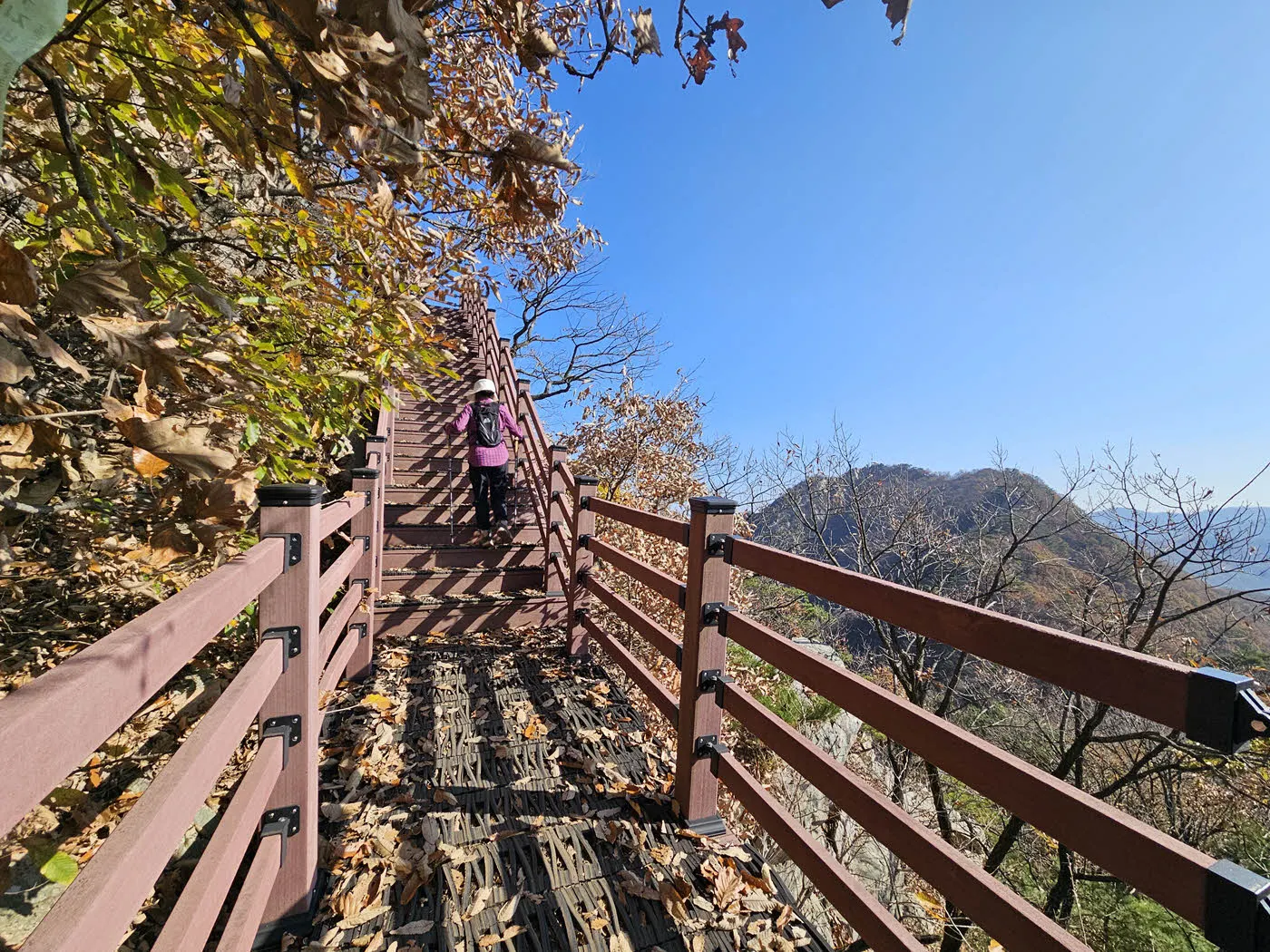 의상대에서 공주봉 가는 구간