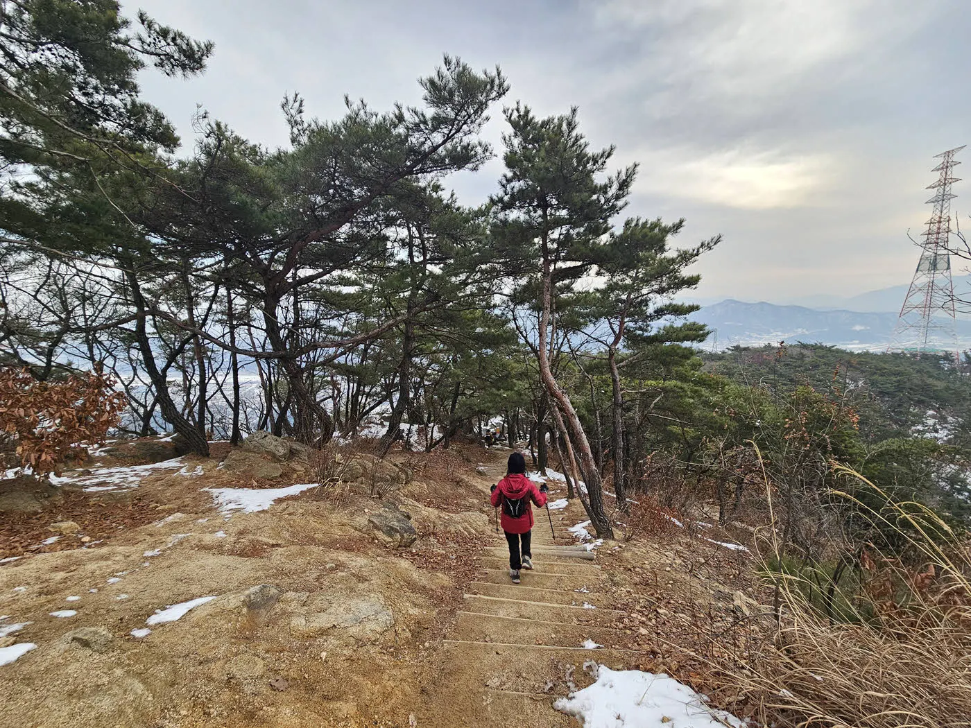 언제 험했냐는 듯 편안한 산길이 이어진다 