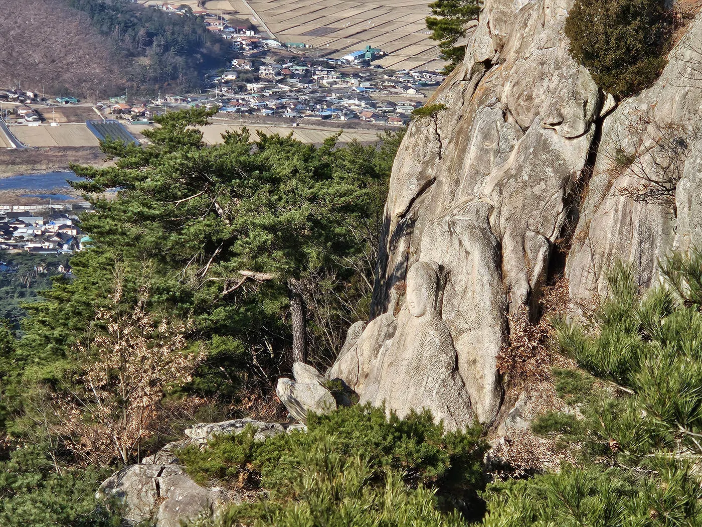 삼릉계곡 마애석가여래좌상