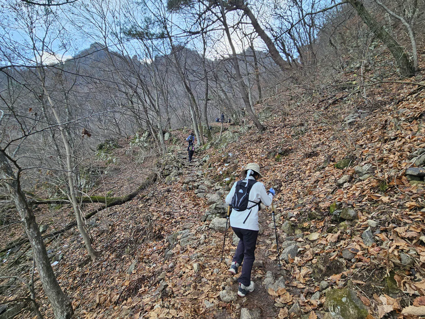 금오산 현월봉 가는 길