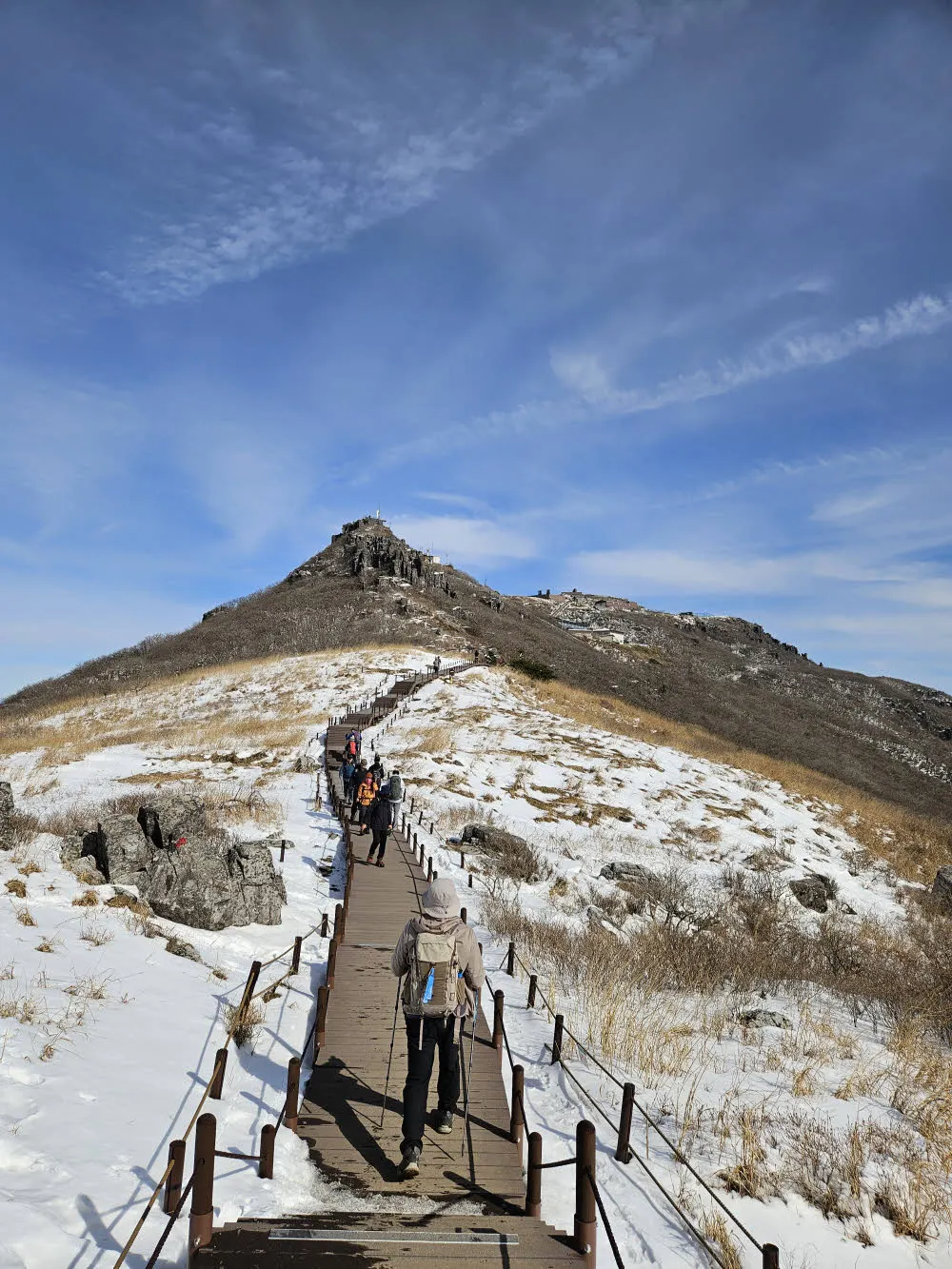 서석대에서 인왕봉 가는 길