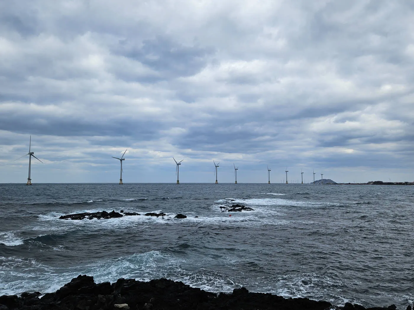 한경해변 풍력발전단지