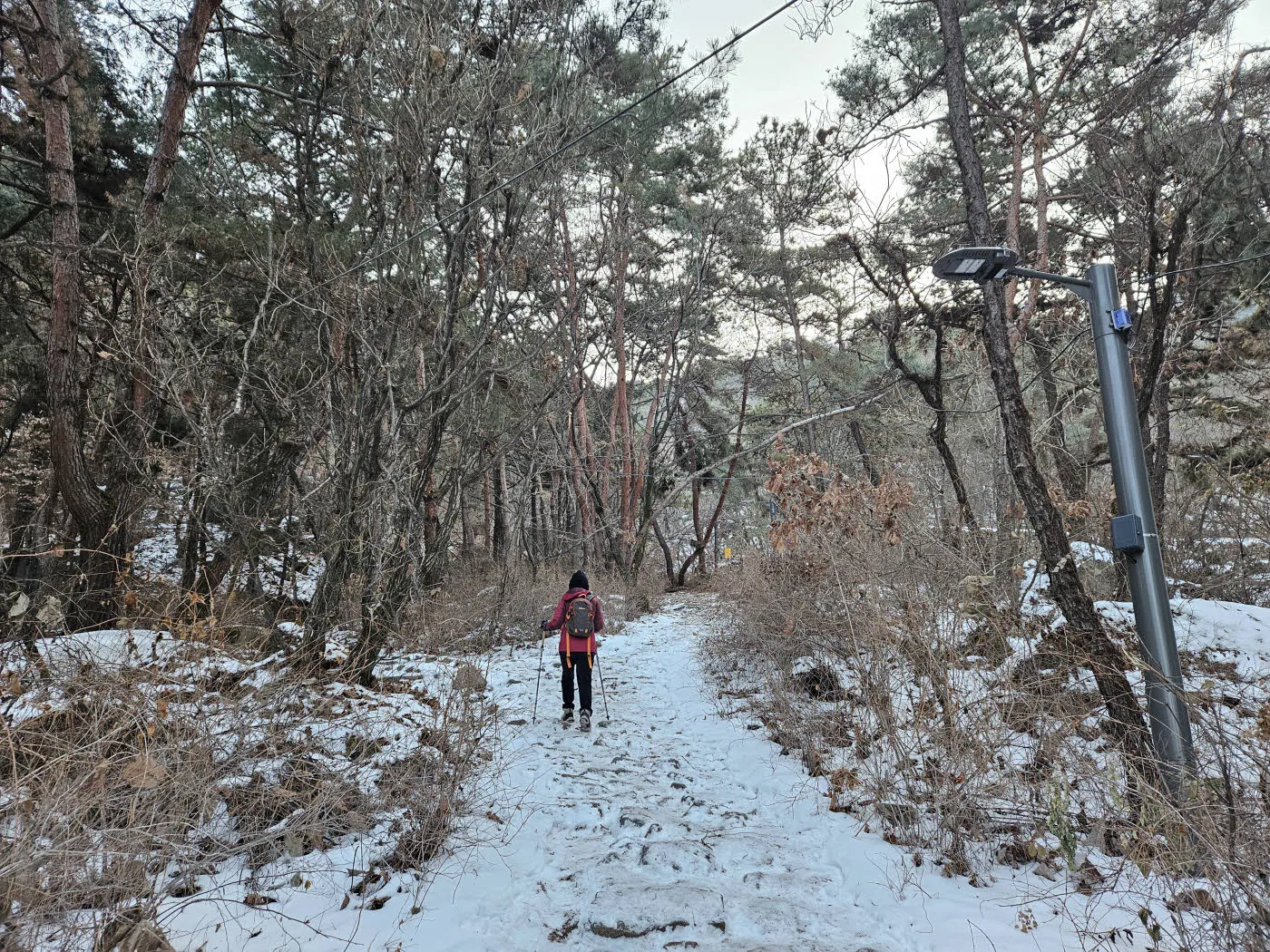 청암사에서 불암산 주능선 구간