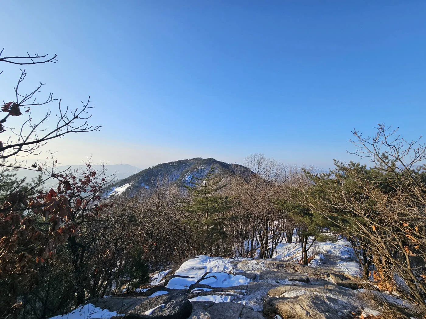 불암산성 방면 뷰