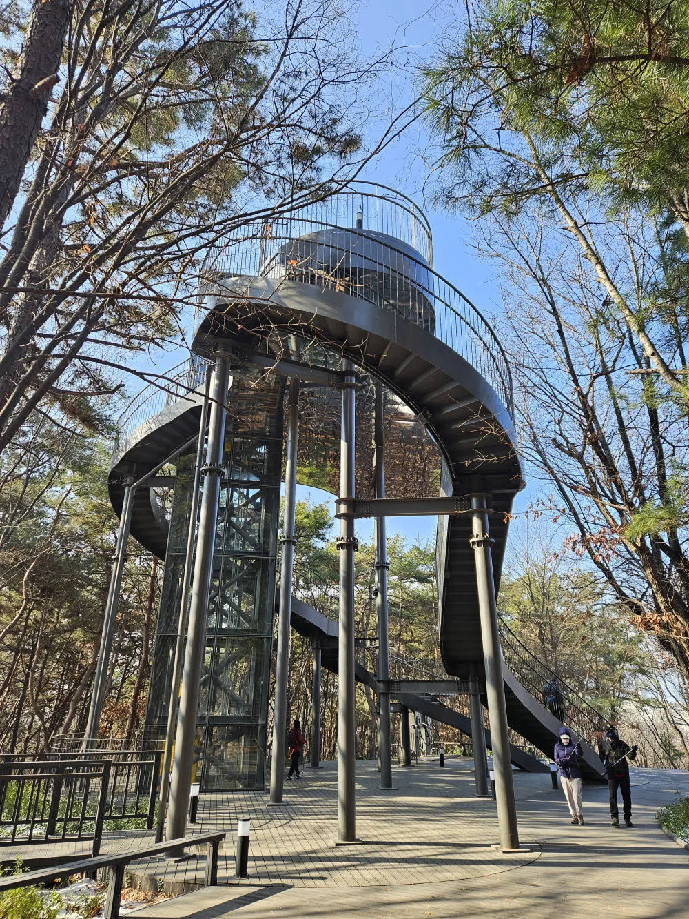 불암산 엘리베이터 전망대