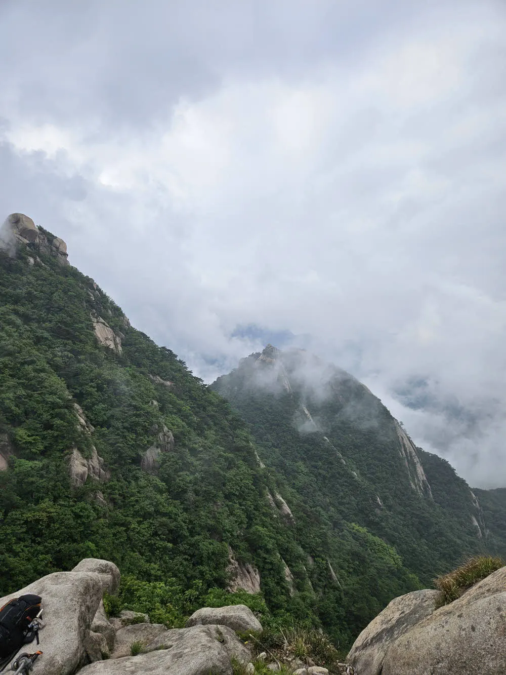 멋진 북한산의 풍경