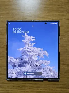 갤럭시 Z 폴드 7 케이스 – 링케 퓨전 클리어 케이스