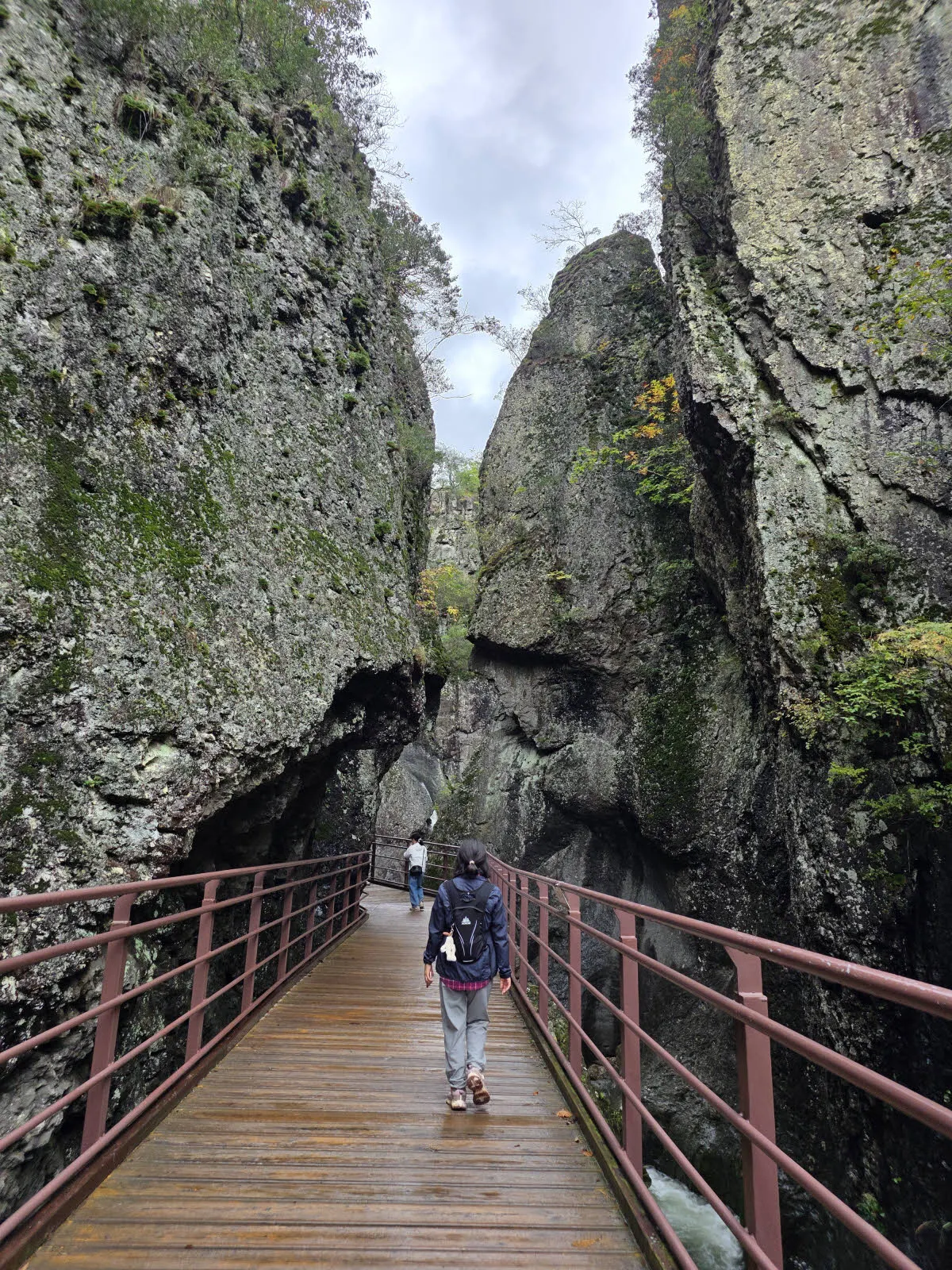주왕산 용추협곡