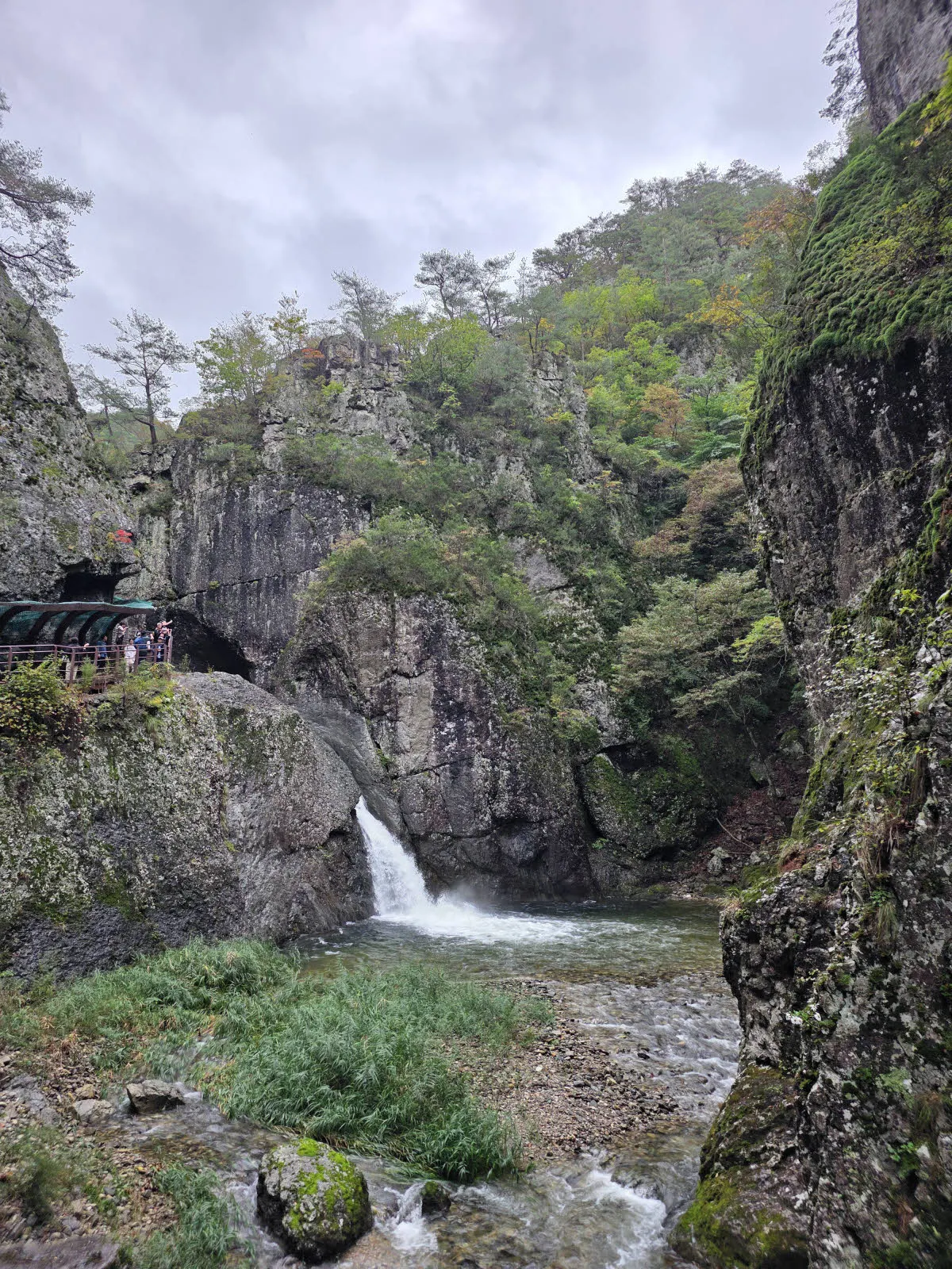 주왕산 용추폭포