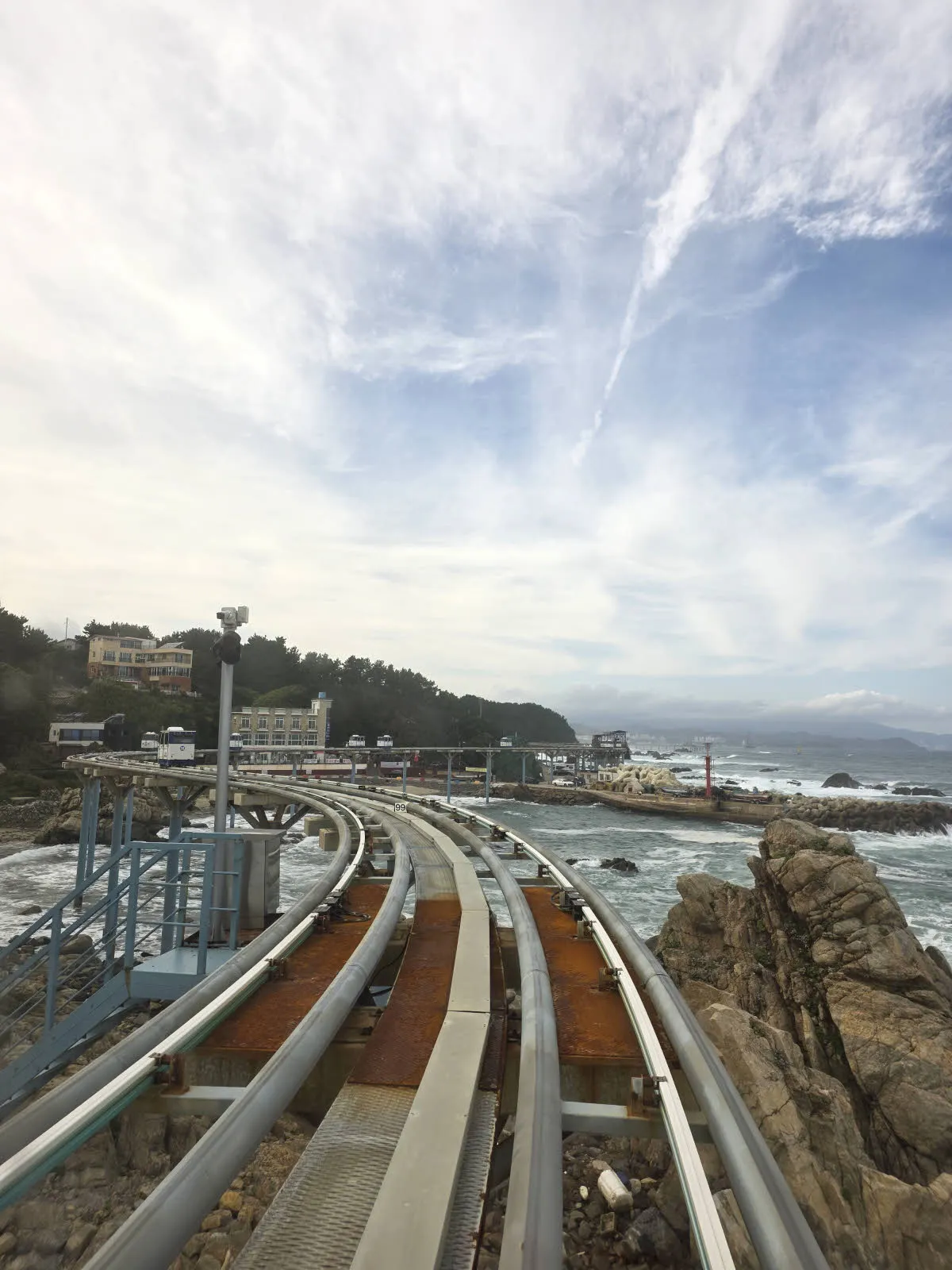 죽변해안스카이레일 풍경