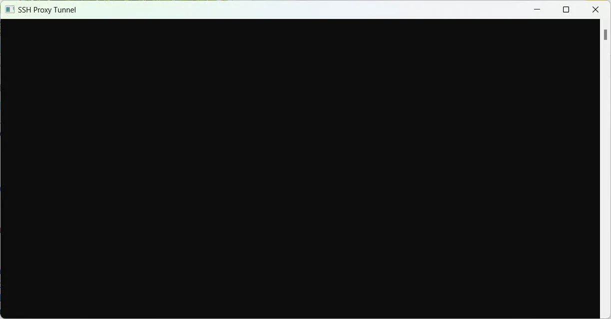 SSH Proxy Server