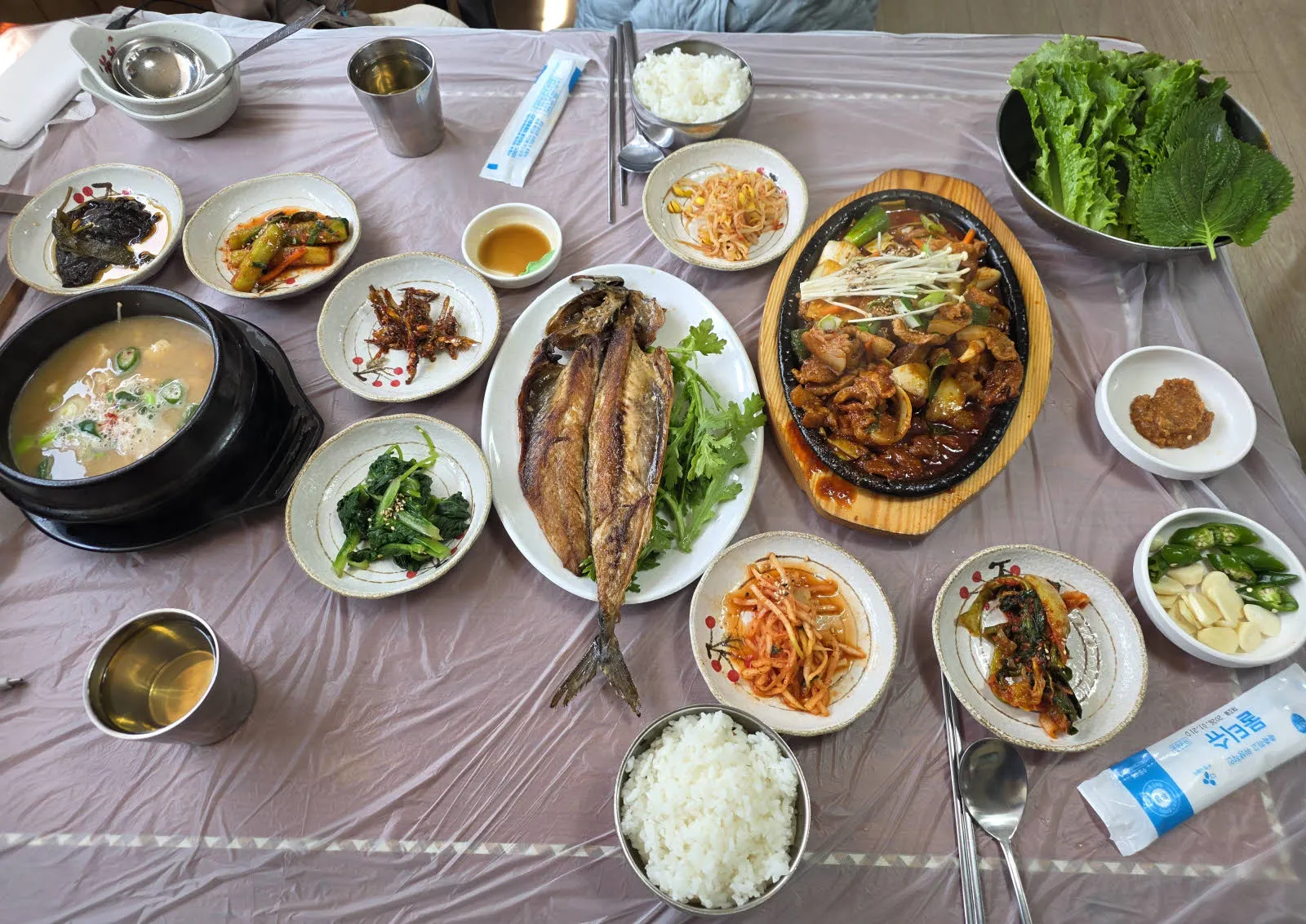 남원시 주천면의 맛집 한식당 들불