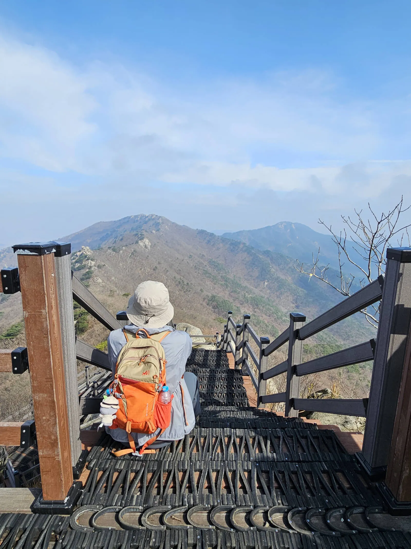 우리가 가야할 가야산의 석문봉과 옥양봉 방면