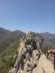 설악산 울산바위의 비경