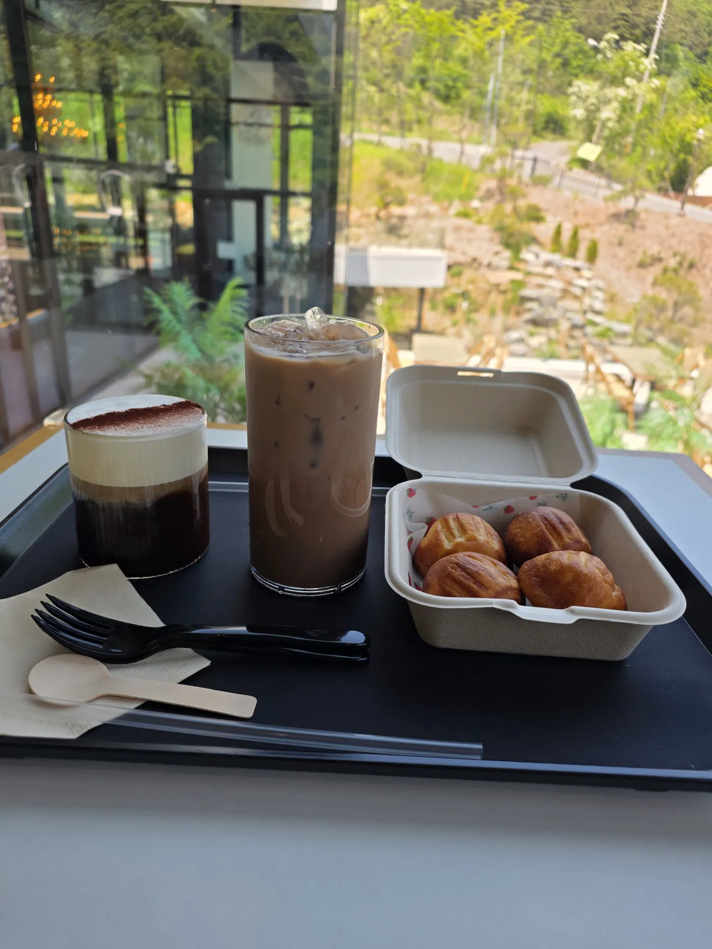 커피와 버터떡