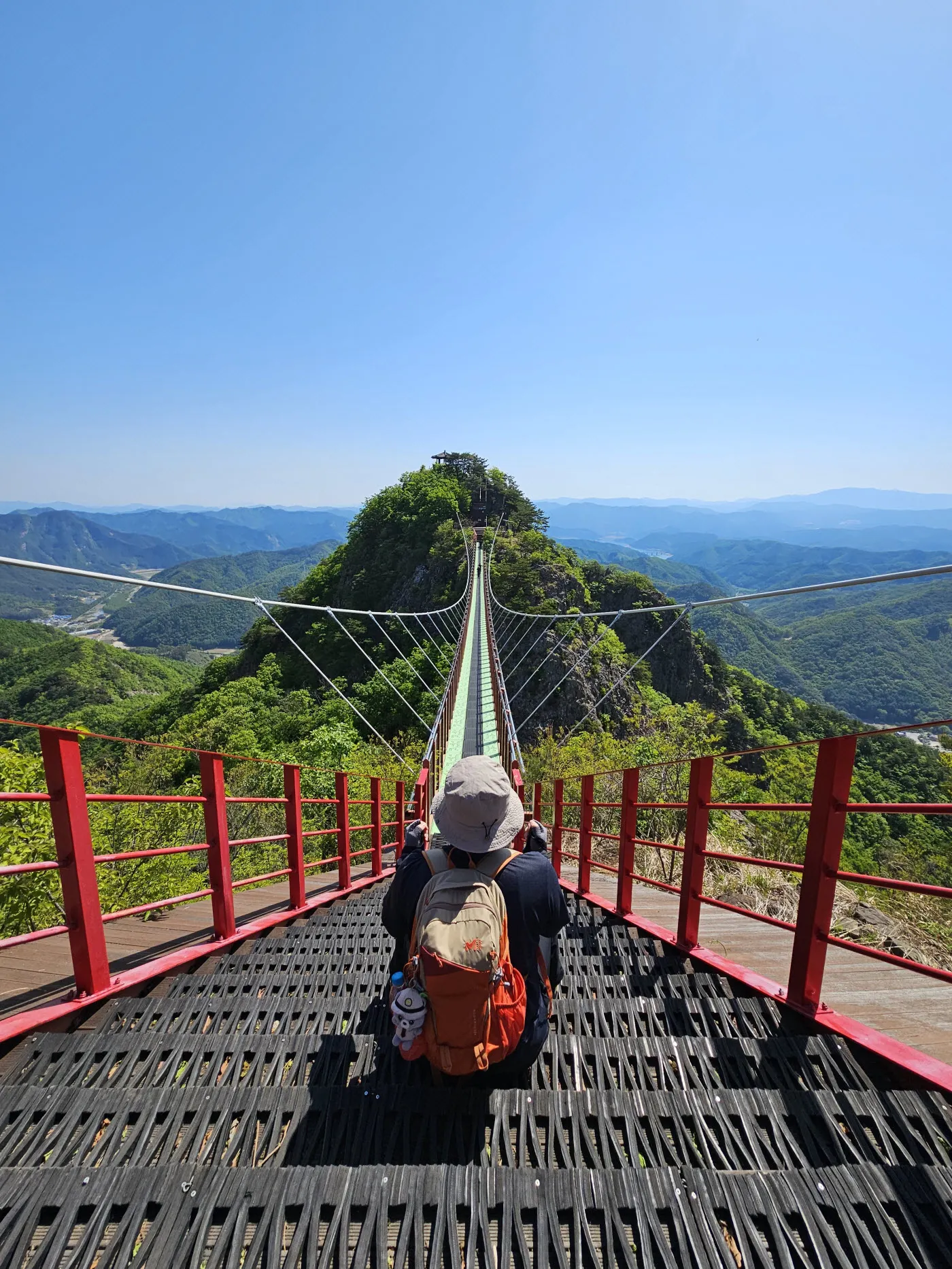 구봉산 5봉에서 바라본 구봉산 4봉