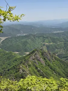 진안 구봉산의 멋진 암릉구간 트레킹