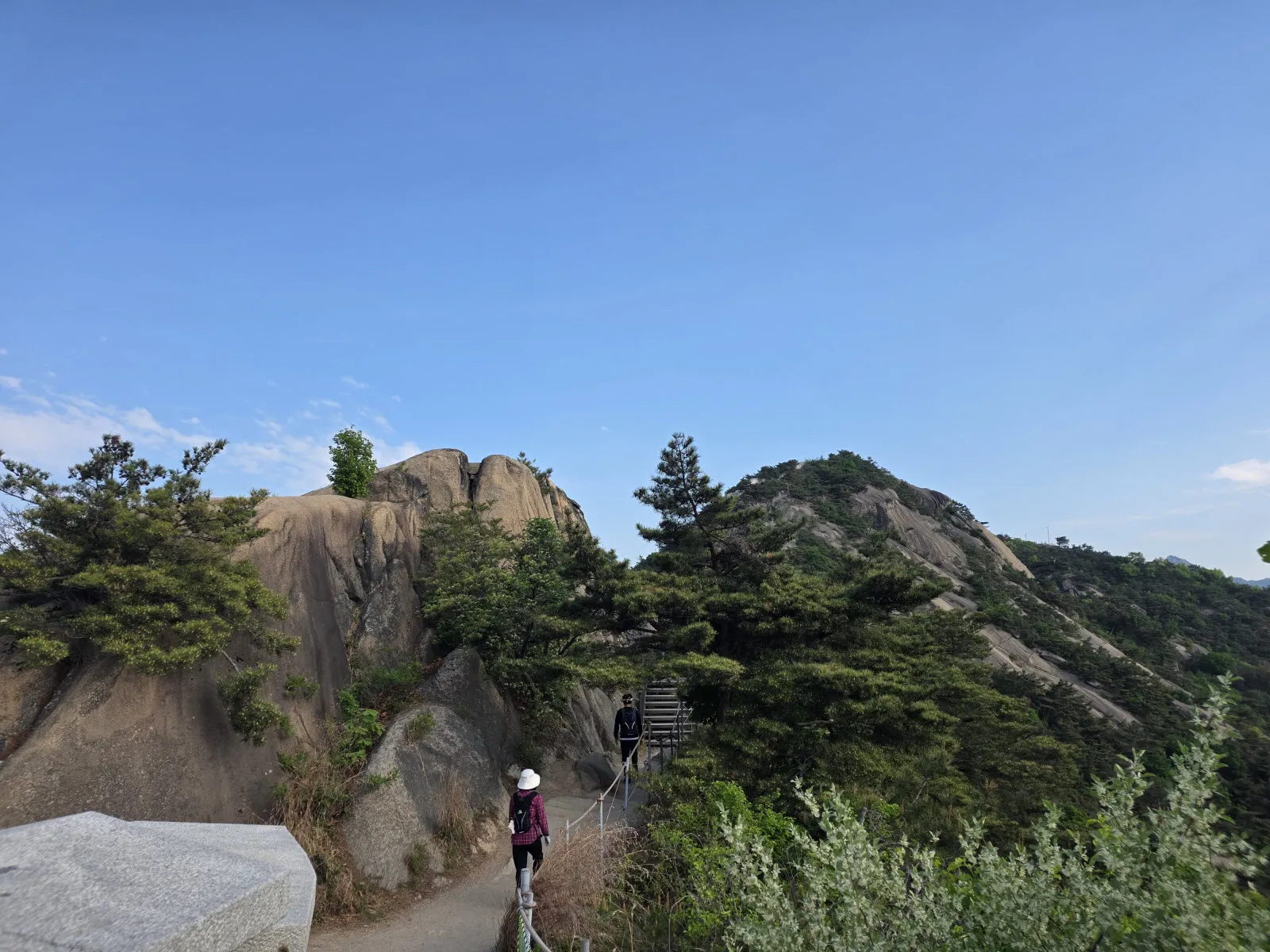 범바위 방면