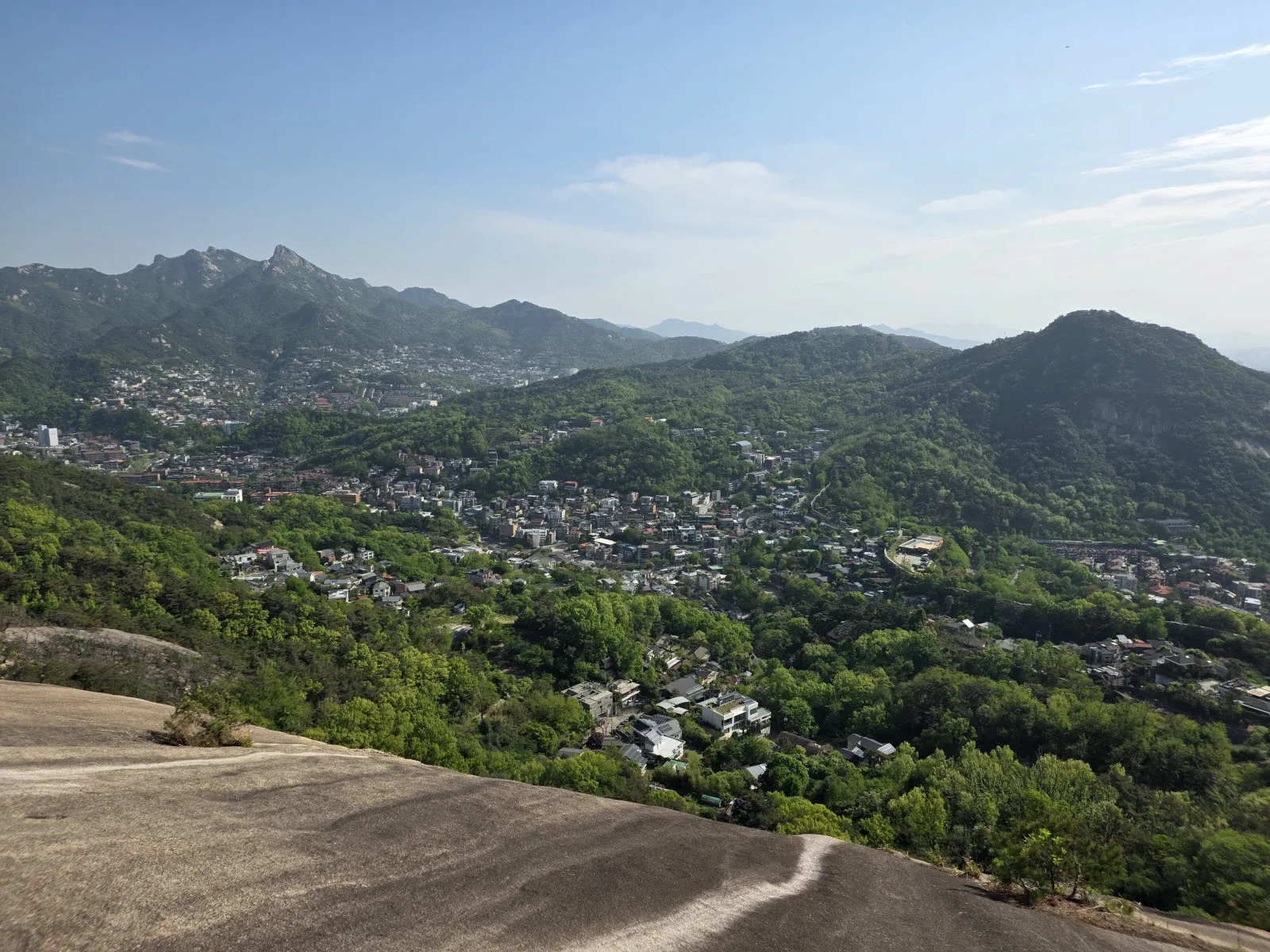 북한산과 북악산