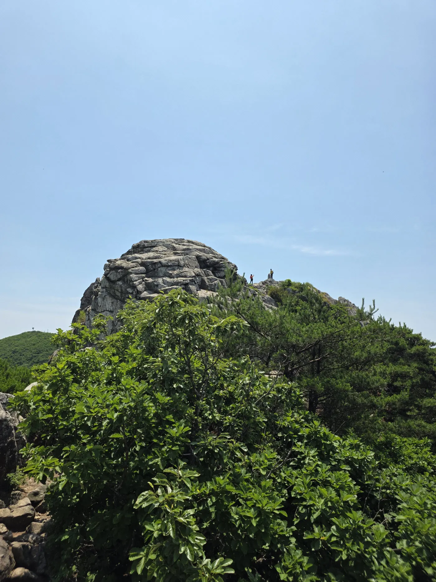 진짜 적취봉이 보인다.